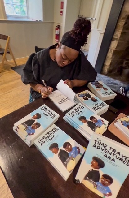 Learn more at thetimetraveladventuresofara.com